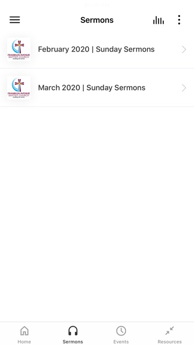 Franklin Avenue Baptist Church Screenshot