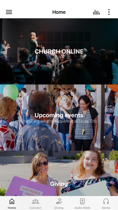 Hope City Church Kingman iPhone screenshot 1 - Education app
