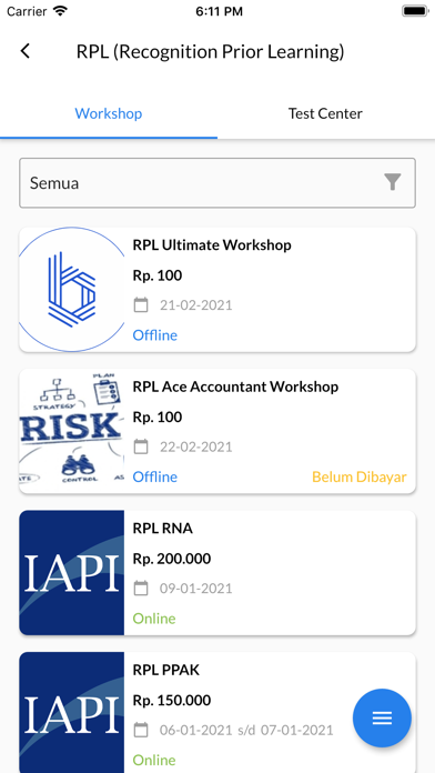 IAPI Mobile Screenshot