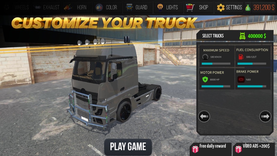 #2. Truck Simulator 2021 New Game (iOS) 由: Muzaffer Erdogan