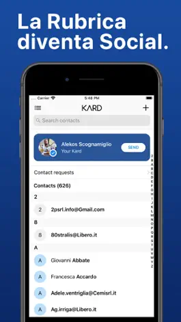 Game screenshot KARD - The Contact Book hack