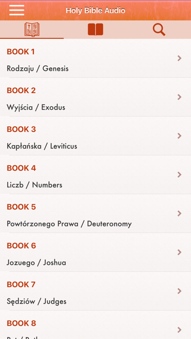 Screenshot #1 pour Polish Bible Audio mp3: Biblia