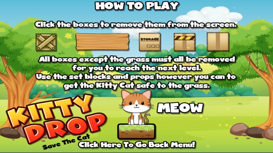 #8. Kitty Drop Cat Save (iOS) Podle: Giuseppe Calcagno