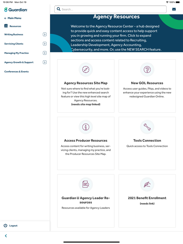 GUARDIAN® Producer Access