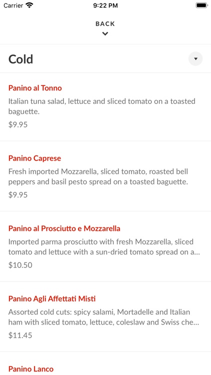 Deluca's Italian Deli