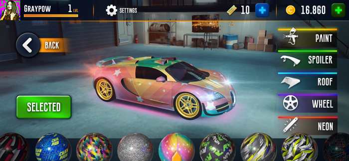 Drag Racing Underground City