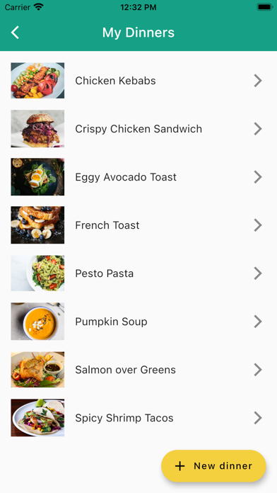 Family Dinner Picker Screenshot