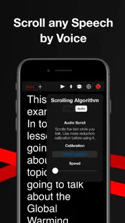 ai teleprompter voice & remote iphone screenshot 1