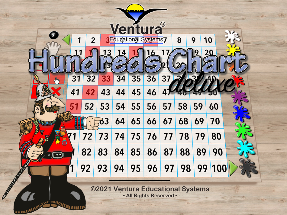 #1. Hundreds Chart Deluxe (macOS) 由: Ventura Educational Systems