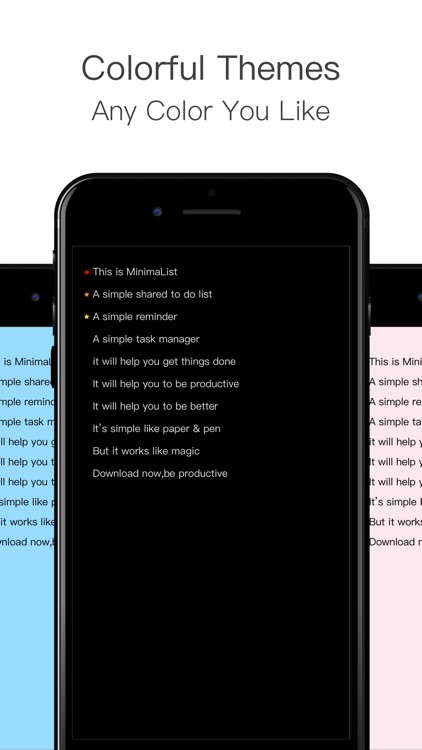 MinimaList - To do list & Task screenshot-3