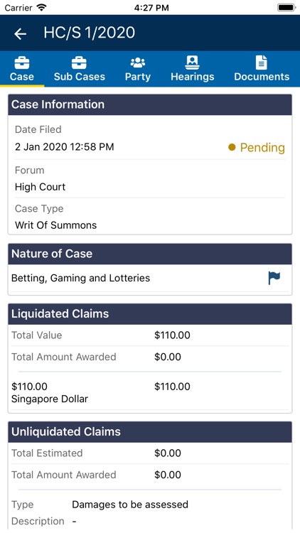SG Courts Mobile App screenshot-4