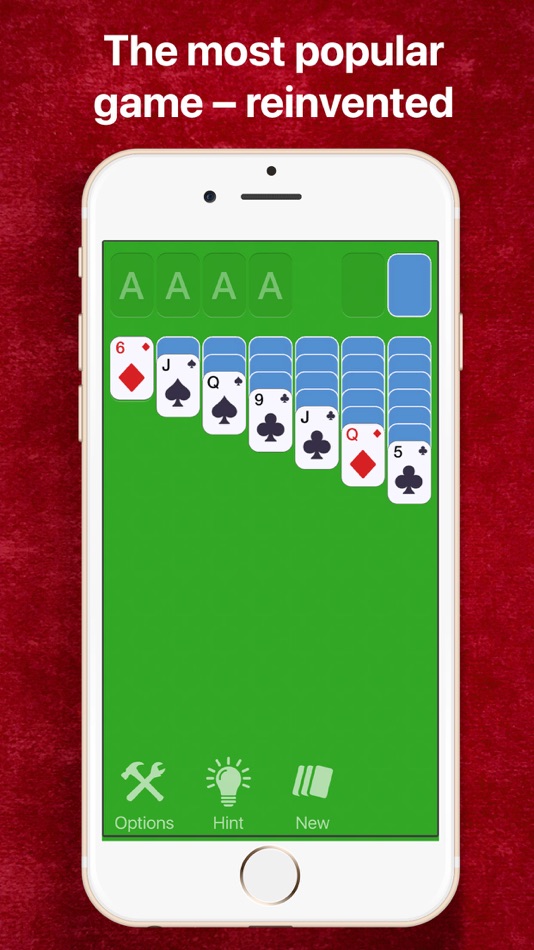 #1. Only Solitaire - The Card Game (iOS) 由: the binary family