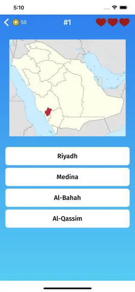 Game screenshot Saudi Arabia: Provinces Quiz apk