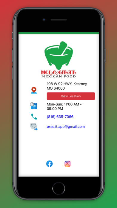 Molcajete Kearney Screenshot