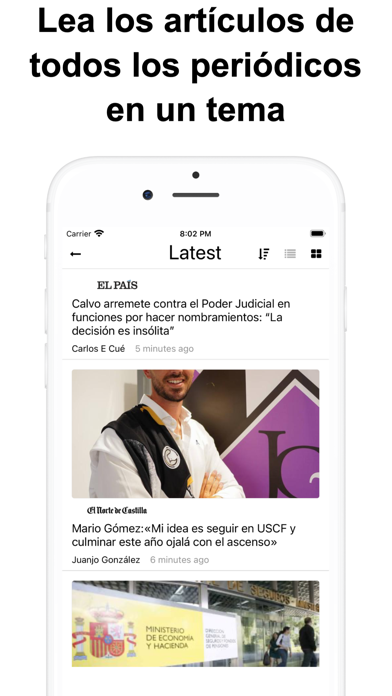 Noticias de última hora España Screenshot