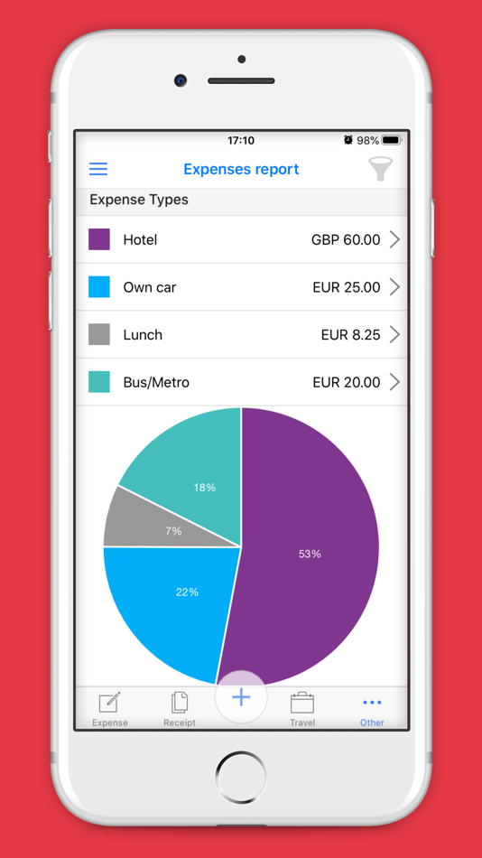 #6. EcosAgile Expense (iOS) 由: SoftAgile srl