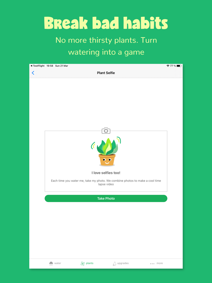 Happy Plant - No Water Thirst