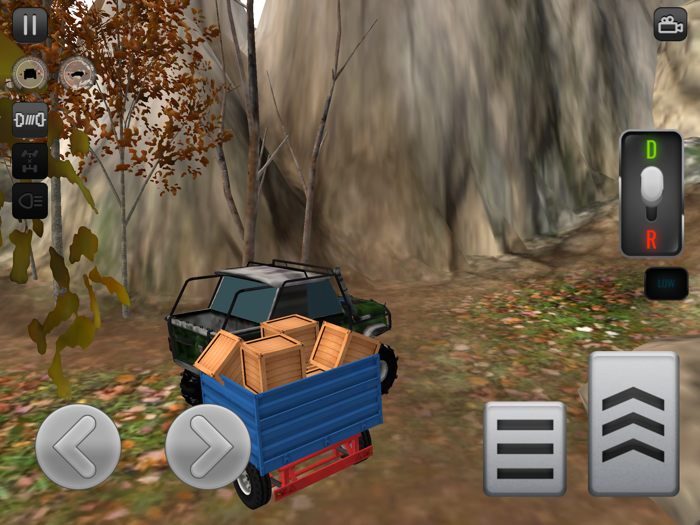 Mountain Off Road Truck Driver