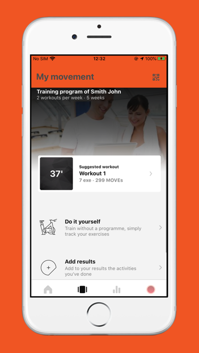 EMF Fitness Screenshot