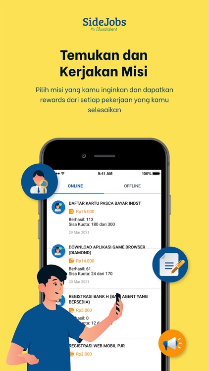 NusaTalent - SideJobs