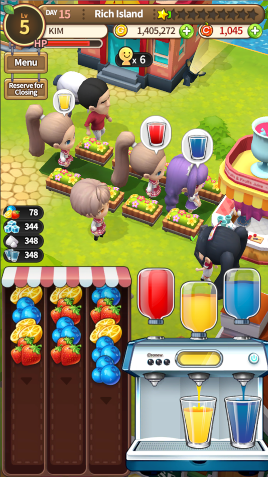 #2. 생과일 타이쿤 (iOS) 由: SONEW
