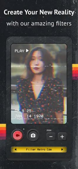 Game screenshot 99 Cam - Glitch & VHS effect hack