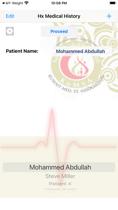 Screenshot #1 pour Hx Medical History Taking