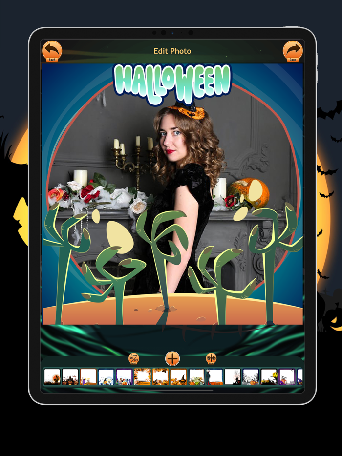 Halloween Photo Frames Trick
