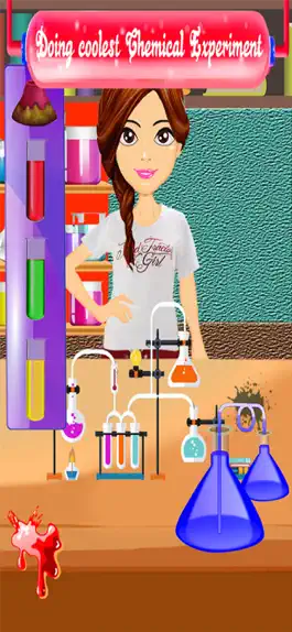 Game screenshot Nerdy Girl - Science Lab Geek mod apk