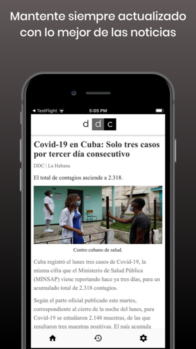 Screenshot #2 pour Diario de Cuba