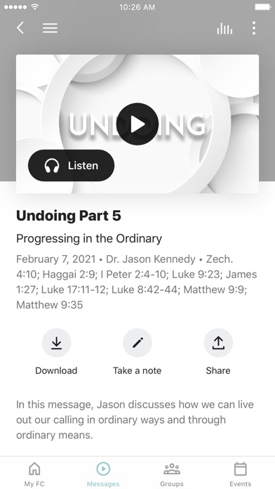 Foundations Church TX Screenshot