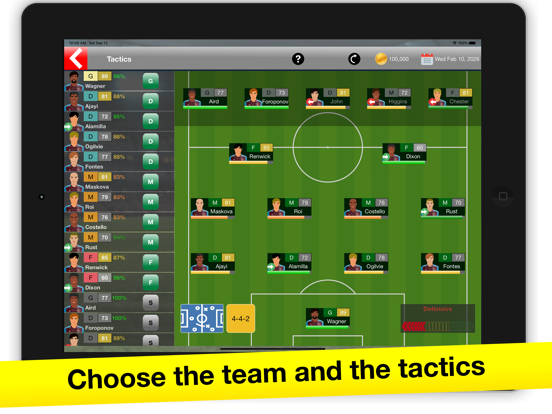Soccer Boss: Football Game iPad screenshot 1 - Games app