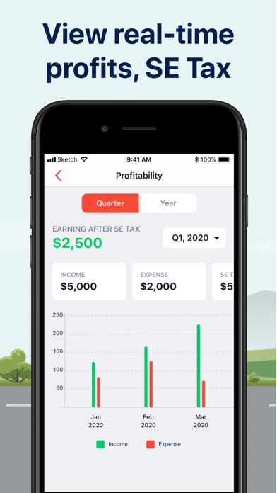 Mileaged Mileage & Tax Tracker Screenshot