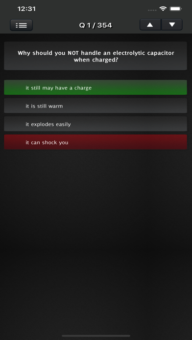 HVAC Licensing Exam Screenshot