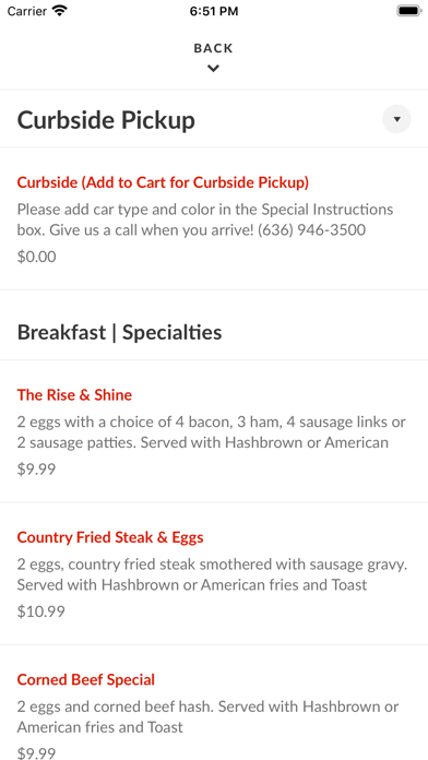 JJ's Restaurant Screenshot