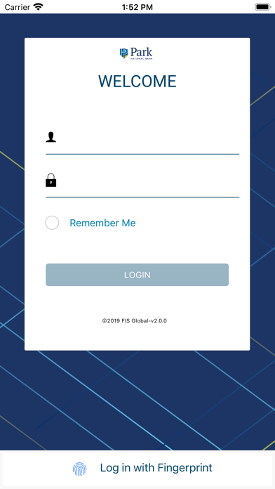 Park National Retirement Plan Screenshot