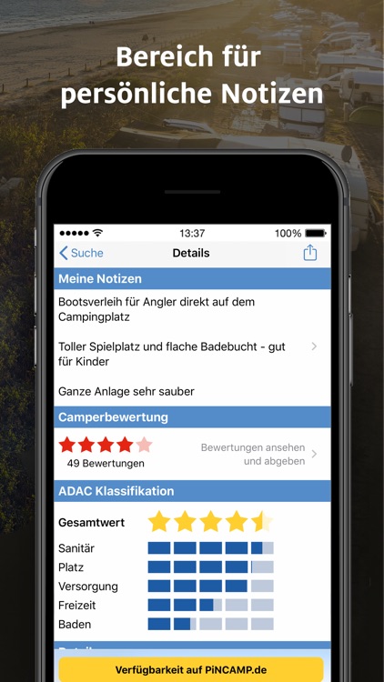 ADAC Camping / Stellplatz 2021 screenshot-6
