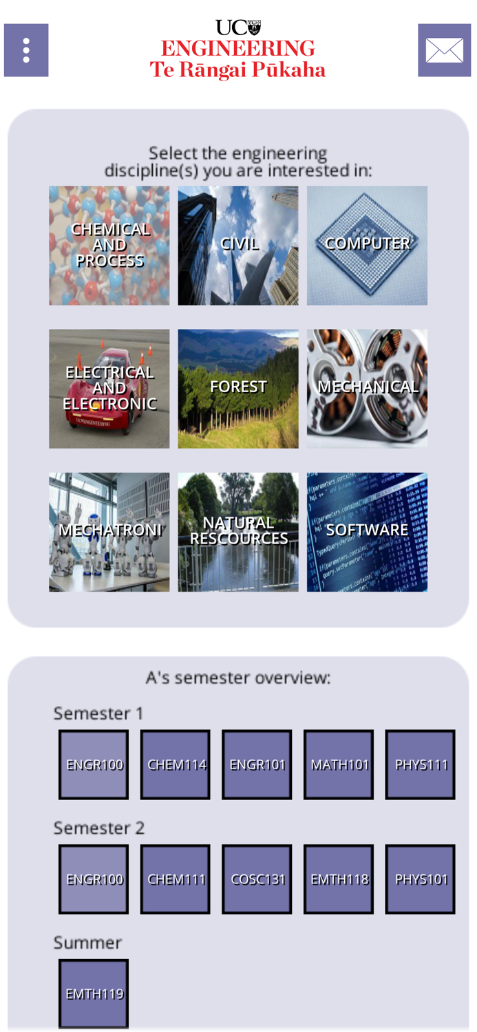 UC Engineering Planner