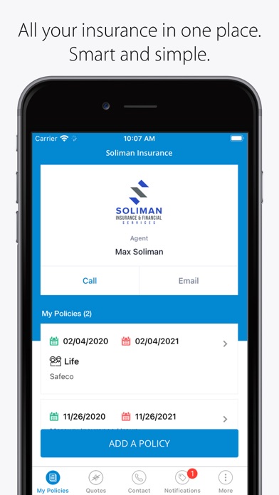 Soliman Insurance Screenshot