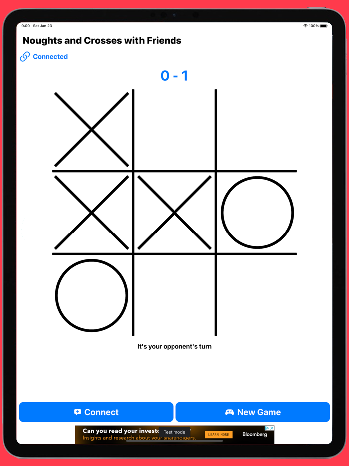 Noughts and Crosses with Friends