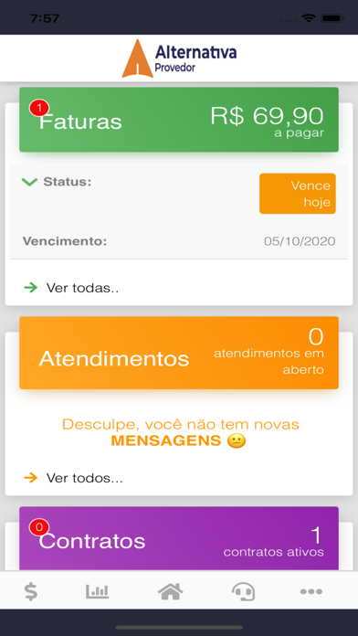 Alternativa Provedor Screenshot