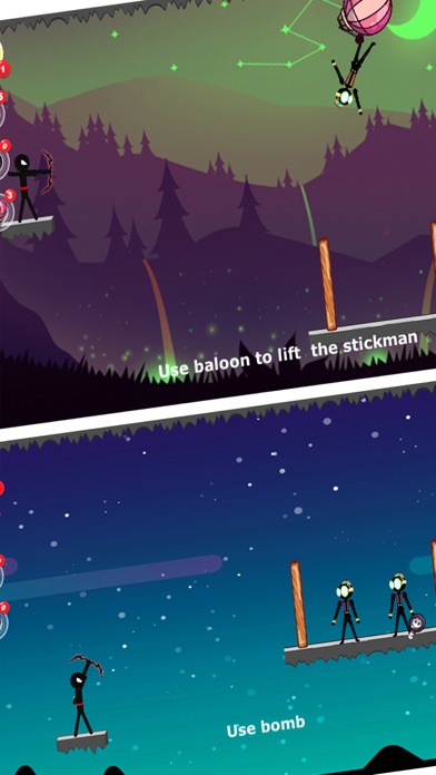Stickman Jungle Archery Hero Screenshot