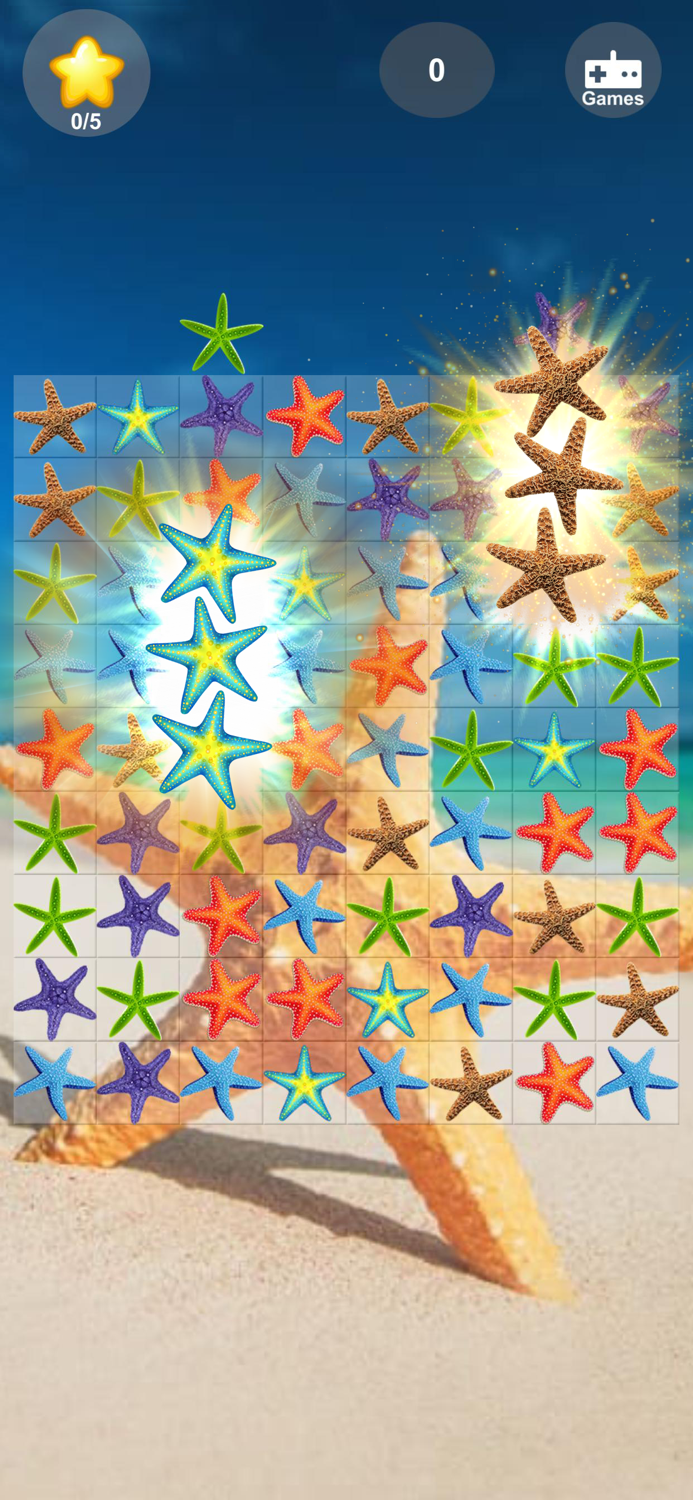 Beach Heroes Star Fish Link