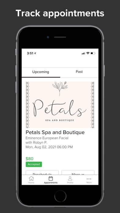 Petals Spa Screenshot 4 - AppWisp.com