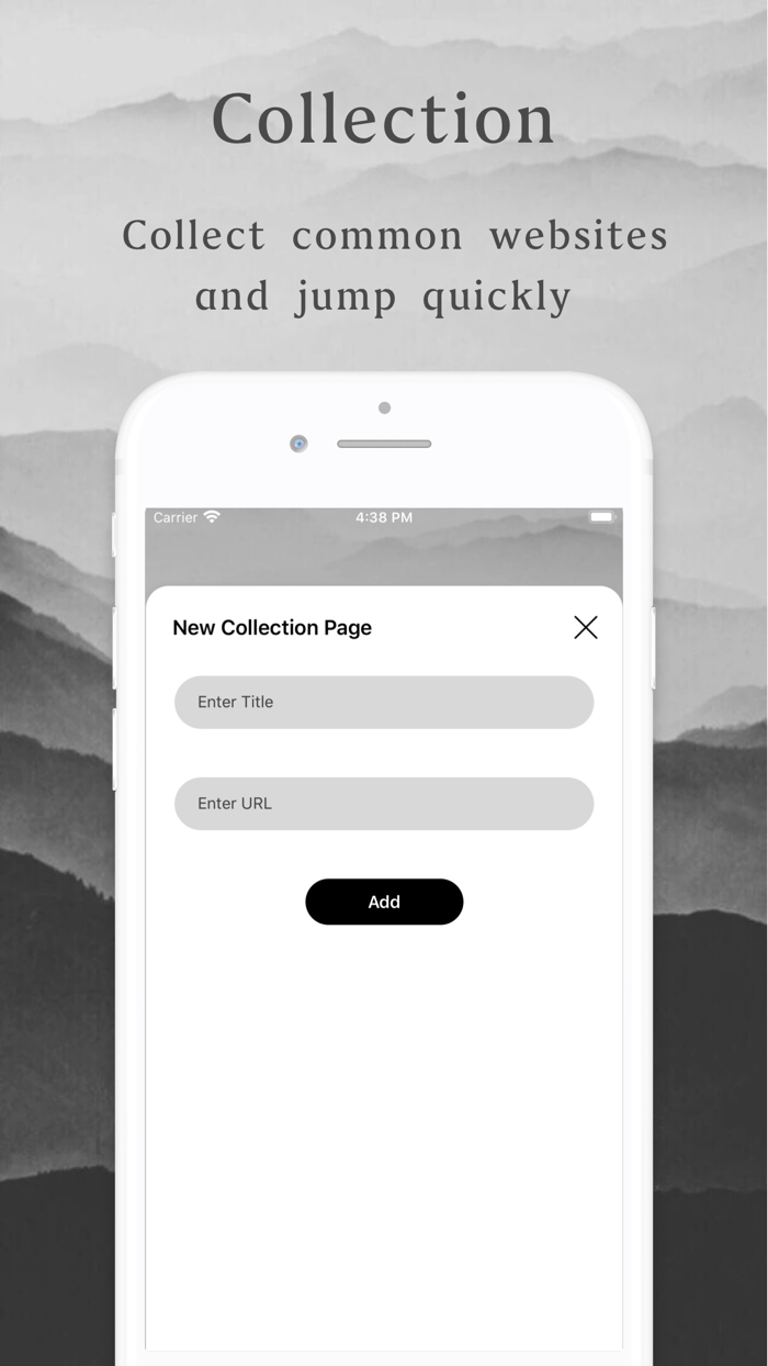 Ink browser - Retro style