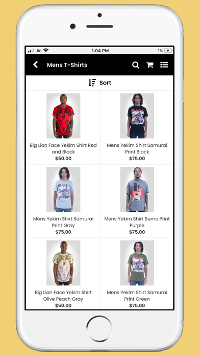 Yekim Clothing Screenshot
