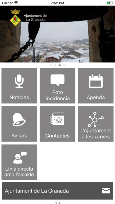 Ajuntament de La Granada Screenshot