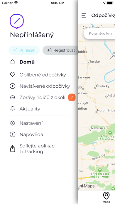 TIRparking Screenshot