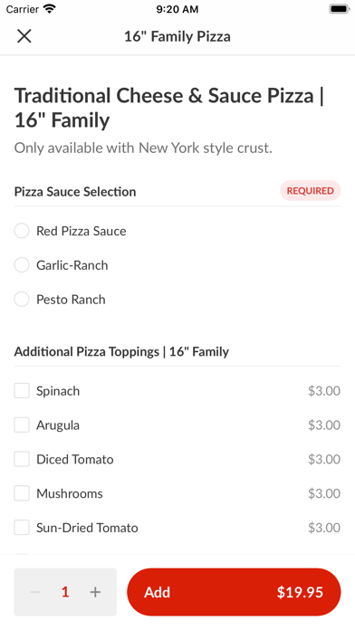 Bidwell Park Pizza Screenshot