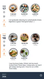 otter - diet diary iphone screenshot 2